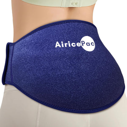 AiricePac Elbow Ice Pack Wrap, Tennis Golfers Sleeve For Arm and Calf Injuries Reusable, Cold Compression for Pain Relief