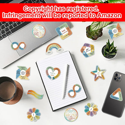 150Pcs Calm Stickers Anxiety Sensory Stickers Anxiety Relief Items(150)