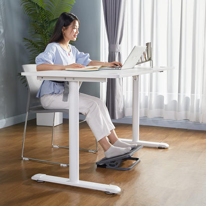 EUREKA ERGONOMIC Tilt Adjustable Footrest, Foot Rest for Under Desk at Work with Massage Surface, Office Foot Rest Under Desk with 20 Degree Tilt No Locking, Metal Frame | 20° tilt adjustable foot rest with massage surface and sturdy metal frame,