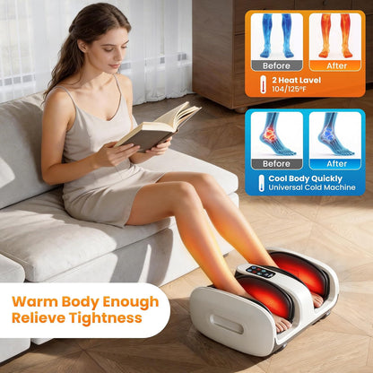 FSA Foot Massager with Heat & Cold, HSA Eligible,Birthday Gifts for Women