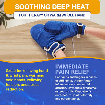 Cordless Foot Warmer with Heat and Massage - Rechargeable Heating Pad for Feet, 3 Temp & Vibration Levels, 60 Min Timer for Plantar Fasciitis, Ankle Pain, Cold Feet at Home, Office, Sleeping
