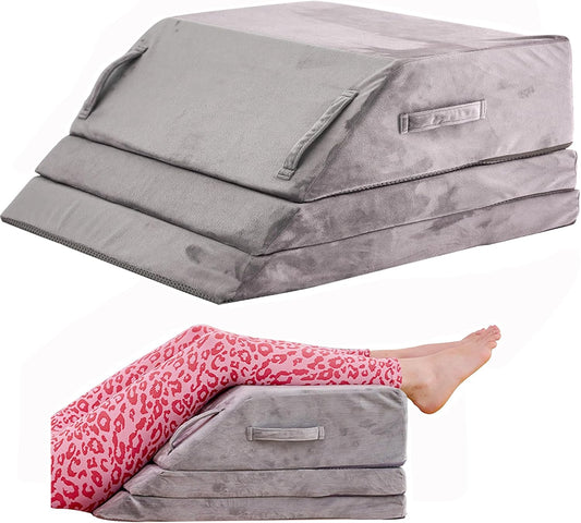 3 Heights Leg Elevation Pillow Blood Circulation, Swelling, L 24"