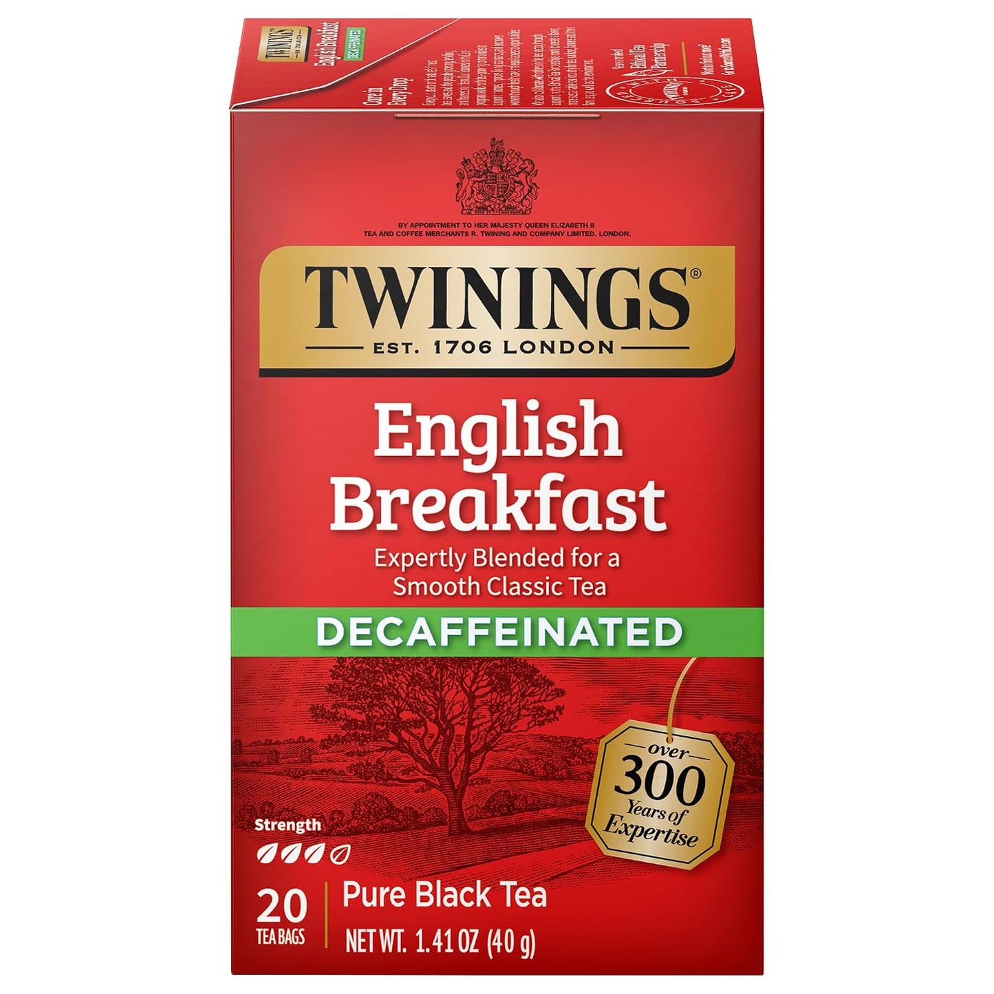 Twinings Mango & Pineapple Herbal Tea Individually Wrapped Bags, 20 Count (Pack of 1), Naturally Caffeine-Free, Enjoy Hot or Iced, 20 Teabags