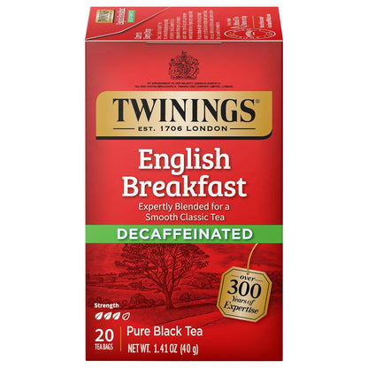 Twinings Mango & Pineapple Herbal Tea Individually Wrapped Bags, 20 Count (Pack of 1), Naturally Caffeine-Free, Enjoy Hot or Iced, 20 Teabags