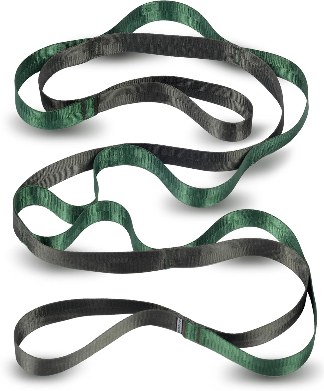 Acozycoo Stretching Strap with Loops for Physical Therapy,Knee,Calf,Back | Yoga Strap for Stretching,Non-Elastic Stretch Band,Rehab,Pilates,Flexibility Training,Hamstring,Leg Lifter,Fascia,Leg,Hip