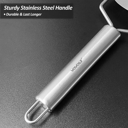 4-Pcs Pro Set Zester Grater Set, Cheese Grater with Razor-Sharp Stainless Steel Blade, Fine/Coarse/Extra Coarse/Slider Attachment