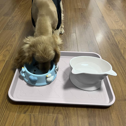 WATANIYA PET Boot Tray for Entryway Indoor, Heavy Duty Shoe Mat Tray 2 Packs, 16.7"x12.8" Waterproof Shoes Trays with Raised Edge, Outdoor Multi-Purpose Mats for Boots, Garden, Pets