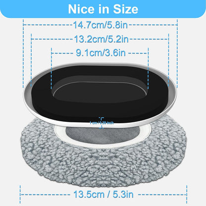 New Upgrade Furniture Sliders: Multi-Surface 3-in-1 Furniture Movers Slider | Heavy Moving Pads with 8PCS 4.3" Carpet Sliders + 4PCS Hard Floor Socks + 1 Lifter - Protect Floor and Easily Move Furniture