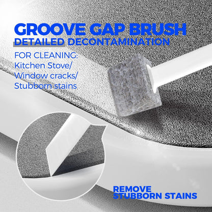 Holikme 7 Pack Cleaning Brush Scrub Brush Kitchen Brush for Floor,Green | Deep Cleaning Brush Set, Scrub Pads with Scraper Tip for Pool Walls, Bathroom, Grout, Floor, Bike, Tub, Shower