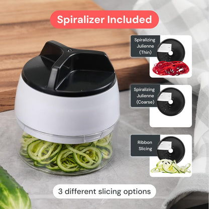 Fullstar Pro XL Vegetable Chopper & Mandoline Slicer w Pull-Out Catch Tray | 6 in 1 Veggie, Onion & Fruit Slicer, Dicer & Grater with Sharp Stainless Steel Blades - XL Food Prep Set (Black)