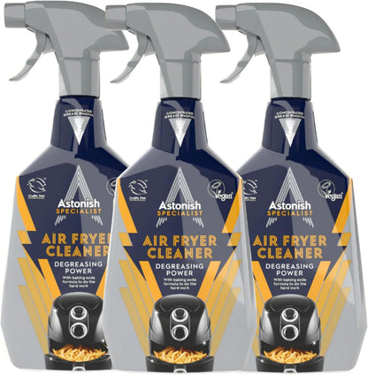 Astonish Air Fryer Cleaner Spray with Baking Soda, Non Stick Safe 25oz 2PK