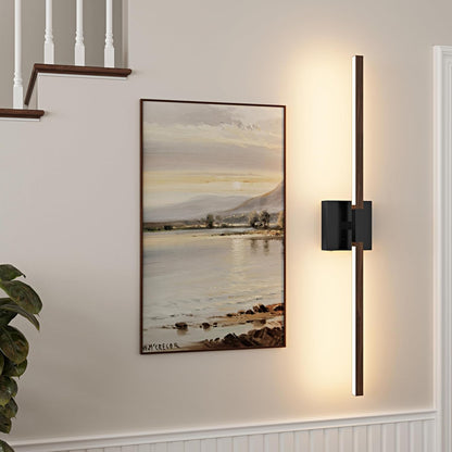 Rayogale Black Battery Operated Wall Sconce with Remote Control 8000mAh