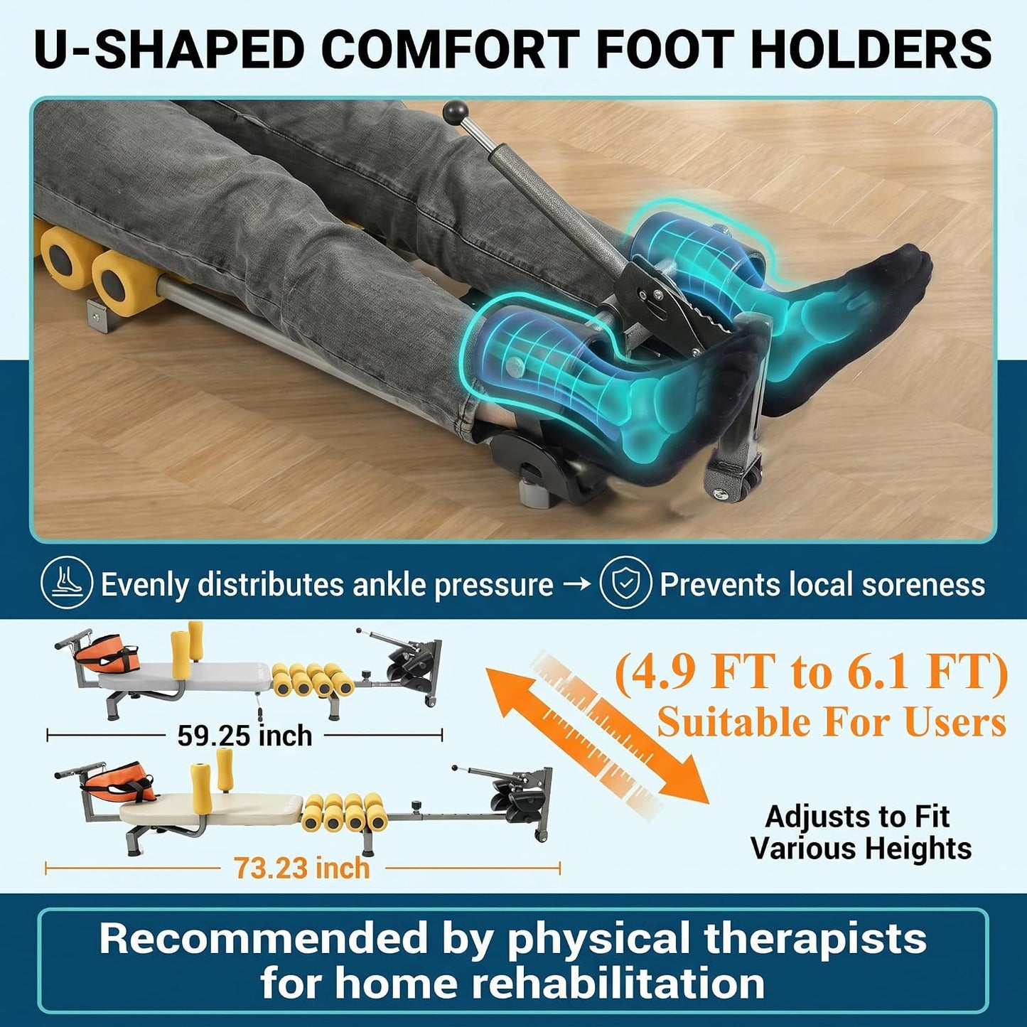 Multifunctional Full Body Traction Bed, Cervical Spine Stretcher Traction Spine Lumbar Massage Traction Table Back Stretch Decompression Machine for Tension Relief & Body Aches Pains, Massage (Grey)