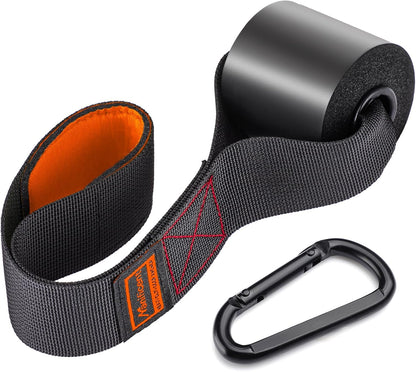 Manificent Door Anchor for Resistance Bands, Heavy Duty Padded Door Anchor System Door Hook, Must-Have Workout Exercise Bands Attachment Compatible for Loop Bands, Resistance Tube