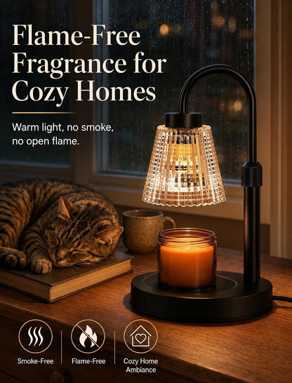 Girece Candle Warmer Lamp with Timer and Dimmer Birthday Gifts for Women