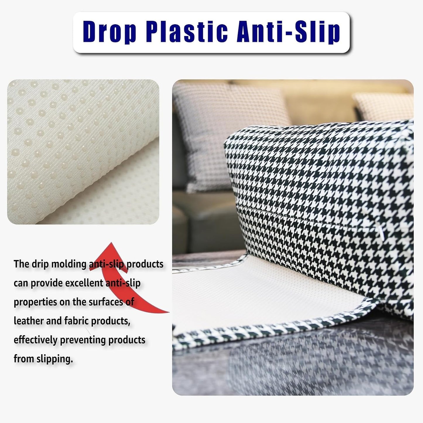 Adjustable Headrest Pillow for Recliners and Armchairs - Non-Slip Velvet Cushion for Neck Support and Pain Relief (Gray)