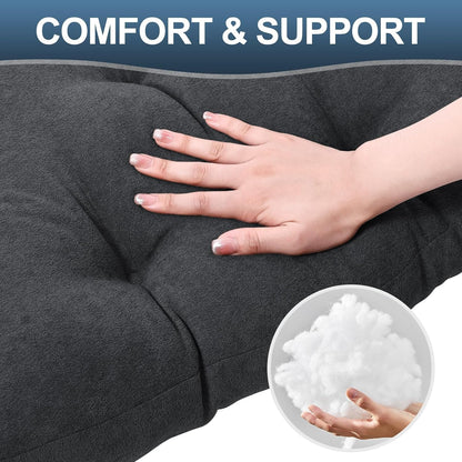 Back Pillow for Recliner Lumbar Support Pillow Soft and Fluffy Back Support Cushion Thick Lumbar Cushion for Chairs, Recliners,Sofa, Couch and Bed for Pain Relief