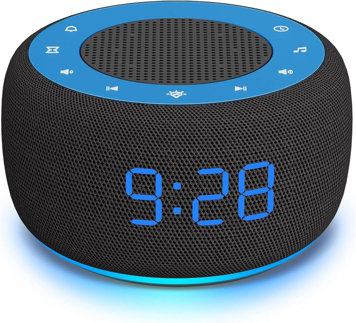 Buffbee Pro 2nd Gen| Sound Machine, Alarm Clock with Bluetooth Speaker
