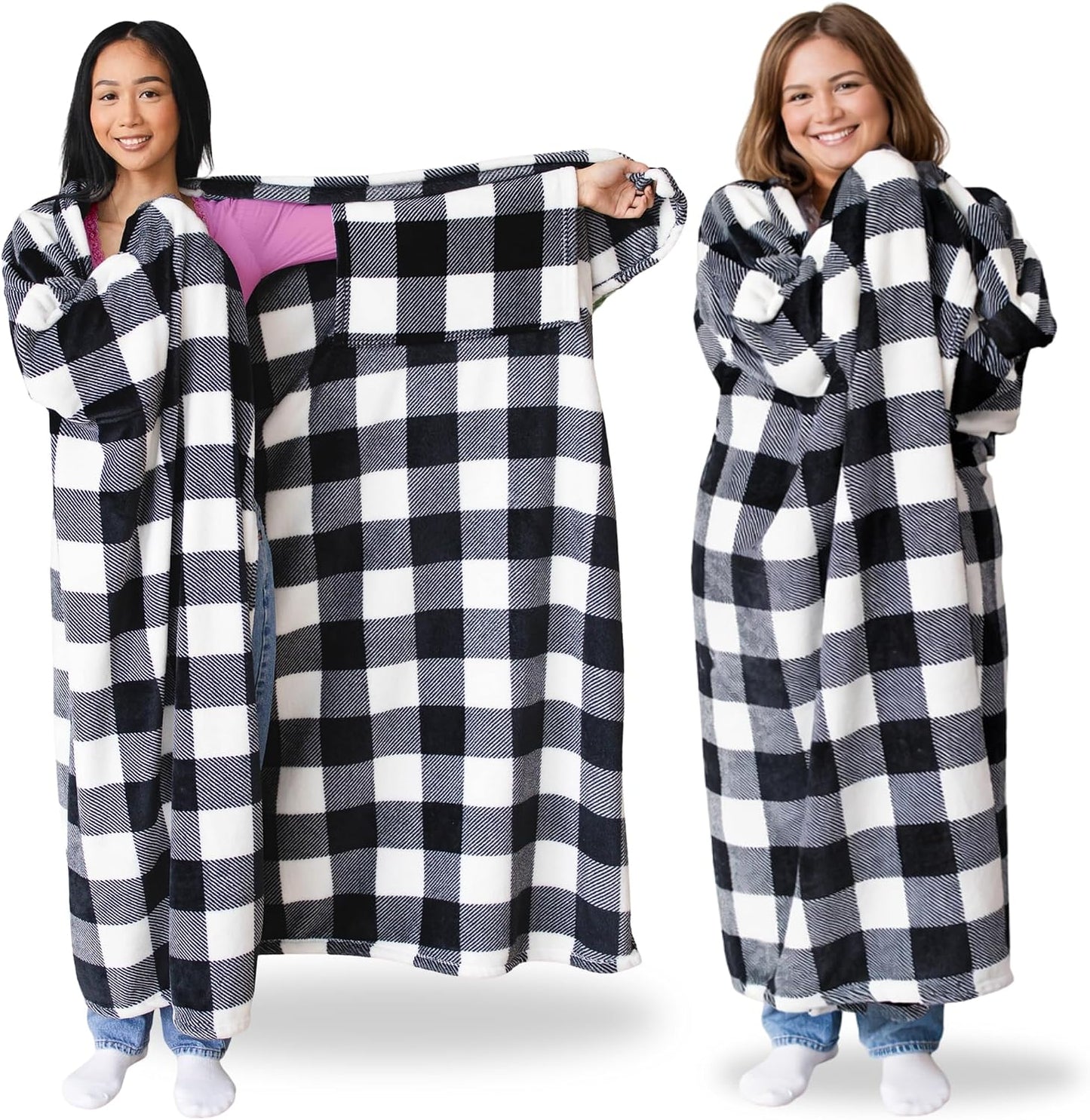 Wearable Blankets for Women & Men, Graduation Day Gift for Her, Cozy Gifts for Women, Wife Birthday Gifts Ideas