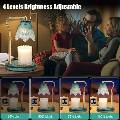 Candle Warmer Lamp with Timer,Birthday Gifts for Women