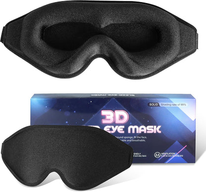 Sleep Mask for Lash Extensions, 3D Memory Foam (Pink, 1pcs)