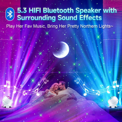 Baby Sound Machine with Night Light Projector,30 Sounds White Noise Machine | 31 Colors&4 Films,Remote,Timer,3 Brightness,360° Rotation,Sleep Soother,Sensory Light Autism Toys,Baby Shower Gifts,Baby Kids