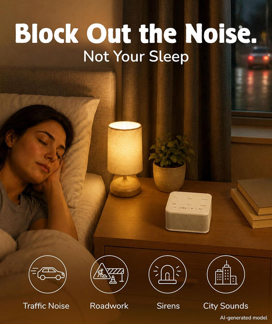 Big Red Rooster White Noise Machine for Sleeping – Baby & Kids Sound Machine with Rain, Nature & Ocean Sounds – Portable Sleep Noise Maker with Timer, Bluetooth & USB/3 AAA Power – Travel & Home Use