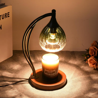 Candle Warmer Lamp with Timer and Dimmer - Electric Melter for Scented Jar Candles - Housewarming, New Home Decor