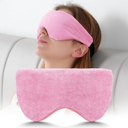 Sivio Weighted Eye Mask for Sleeping, Blackout Sleep Mask for Women & Men