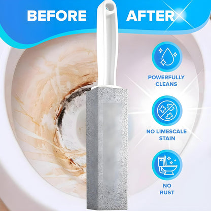 Bexter 2-Pack Value Toilet Bowl Pumice Cleaner with Handle – Removes Hard Water Rings, Stains & Limescale – Multi-Surface Bathroom Cleaning Stone for Sink, Pool, Tile