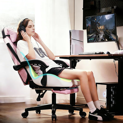 Seat Cushion for Office Chair, Ergonomic Cushion with Lumbar Support Pillow