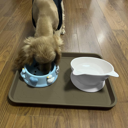 WATANIYA PET Boot Tray for Entryway Indoor, Heavy Duty Shoe Mat Tray 2 Packs, 16.7"x12.8" Waterproof Shoes Trays with Raised Edge, Outdoor Multi-Purpose Mats for Boots, Garden, Pets