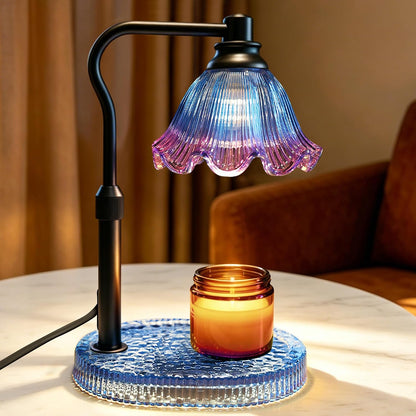Candle Warmer Lamp with Timer and Dimmer, Adjustable Height Design