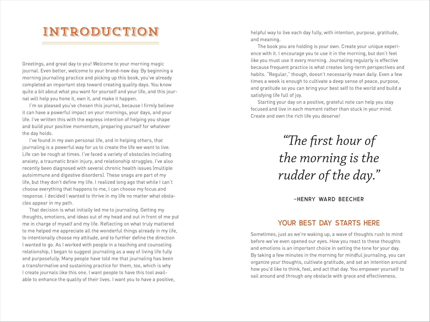 The Morning Magic 5-Minute Journal: Inspiring Prompts to Set Intentions and Live with Gratitude All Day