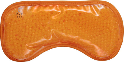 Eye See Plush Gel Eye Mask for Puffy Eyes, Blue - Cold Eye mask to Treat Dark Circles, Sinuses, Dry Eyes, and for Allergy Relief - Microwave Safe for Heat Therapy