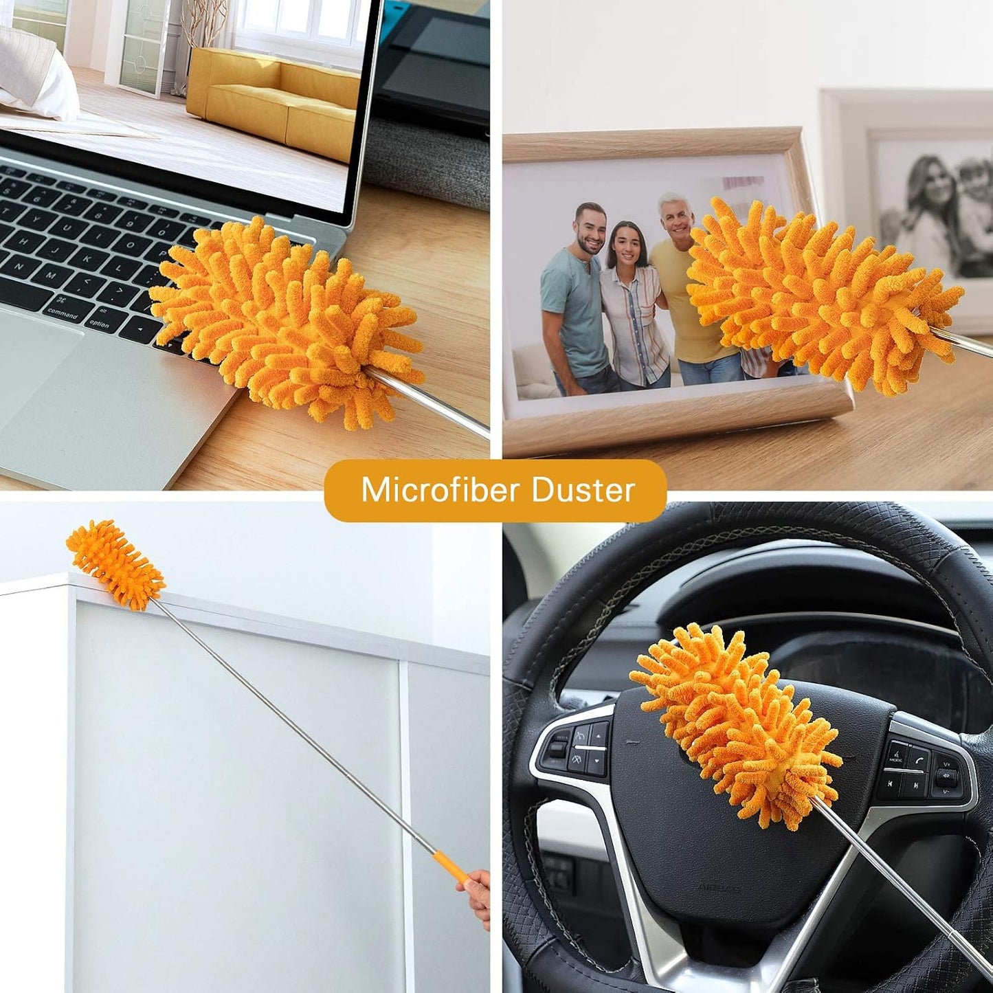 10 Pcs Venetian Window Blind Cleaner Duster Tool Set, Mini Blind Cleaner Duster Brush, Hand Held Air Conditioner Shutters Duster, Dirt Cleaner for Blind, Fan, Air Conditioner, Window Groove Gap (Blue)