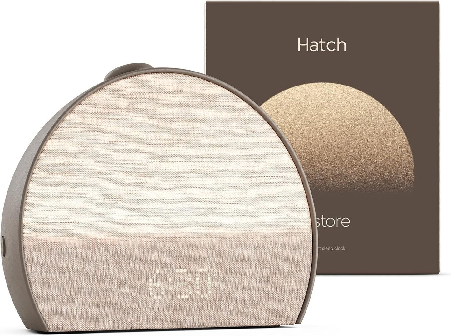 Hatch Restore 3 | Sunrise Alarm Clock, Smart Light, Sleep Audio (Putty) | White Noise Machine & Sunrise Alarm Light, 80+ Sleep Sounds, Screen-Free Bedtime Routine with Meditations via Hatch Sleep App