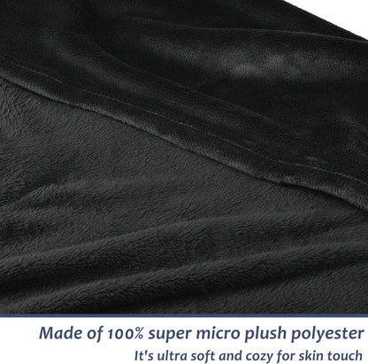 Solaris Wearable Blanket with Sleeves for Adults, Softness Comfort Warmth Fleece Gift for Women Men, Snuggy Body Throw TV Blanket for Home Office Lounge, Gift for Your Lover