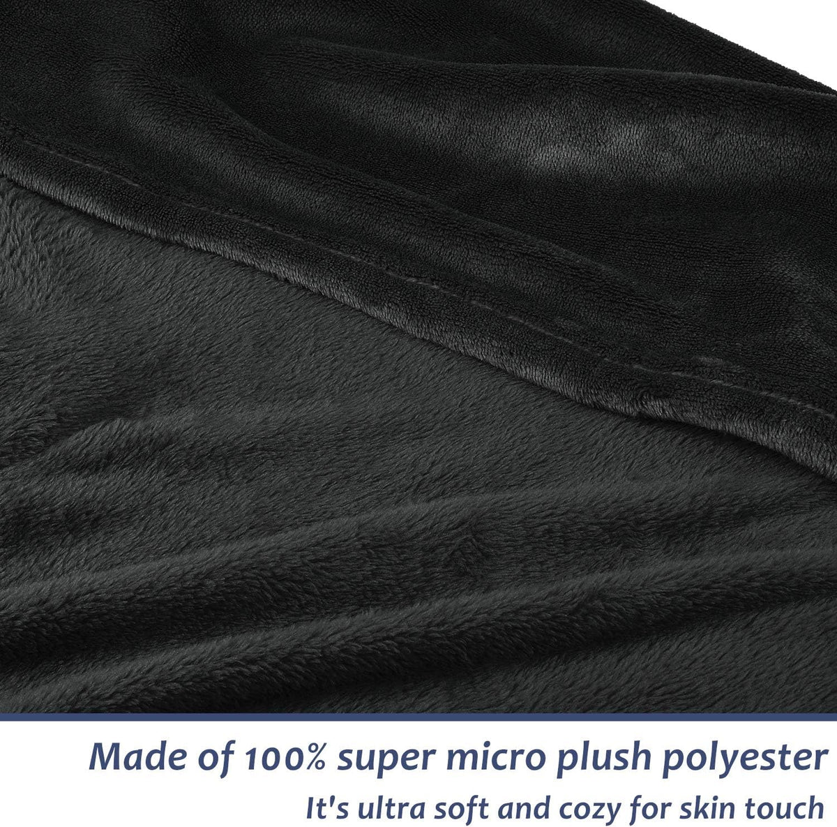 Solaris Wearable Blanket with Sleeves for Adults, Softness Comfort Warmth Fleece Gift for Women Men, Snuggy Body Throw TV Blanket for Home Office Lounge, Gift for Your Lover