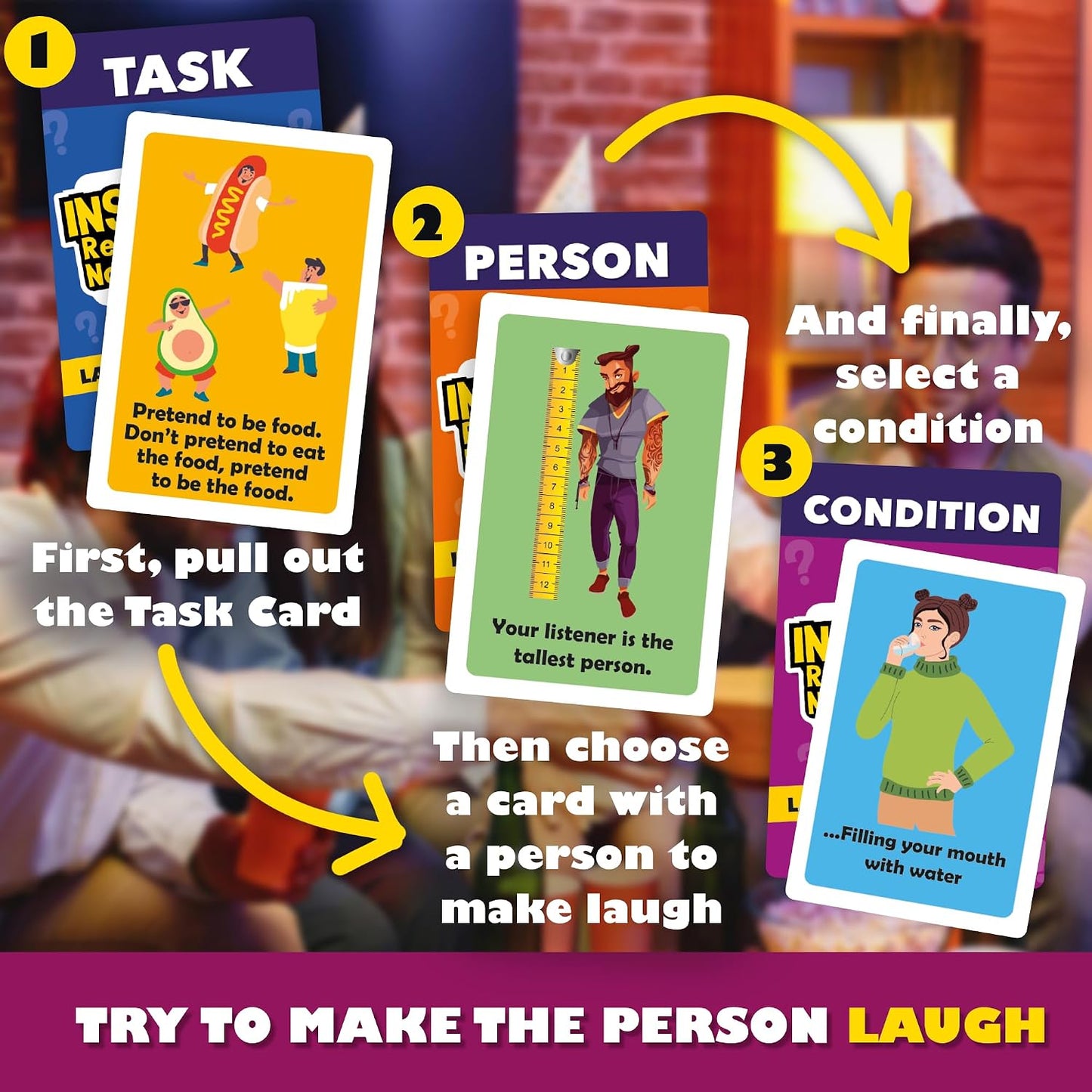 Quokka Who Guess It Better Countries – Educational Game with Visual Clues, Geography Learning Card Set, 50 Cards, Screen-Free Travel Game for Kids Ages 6+