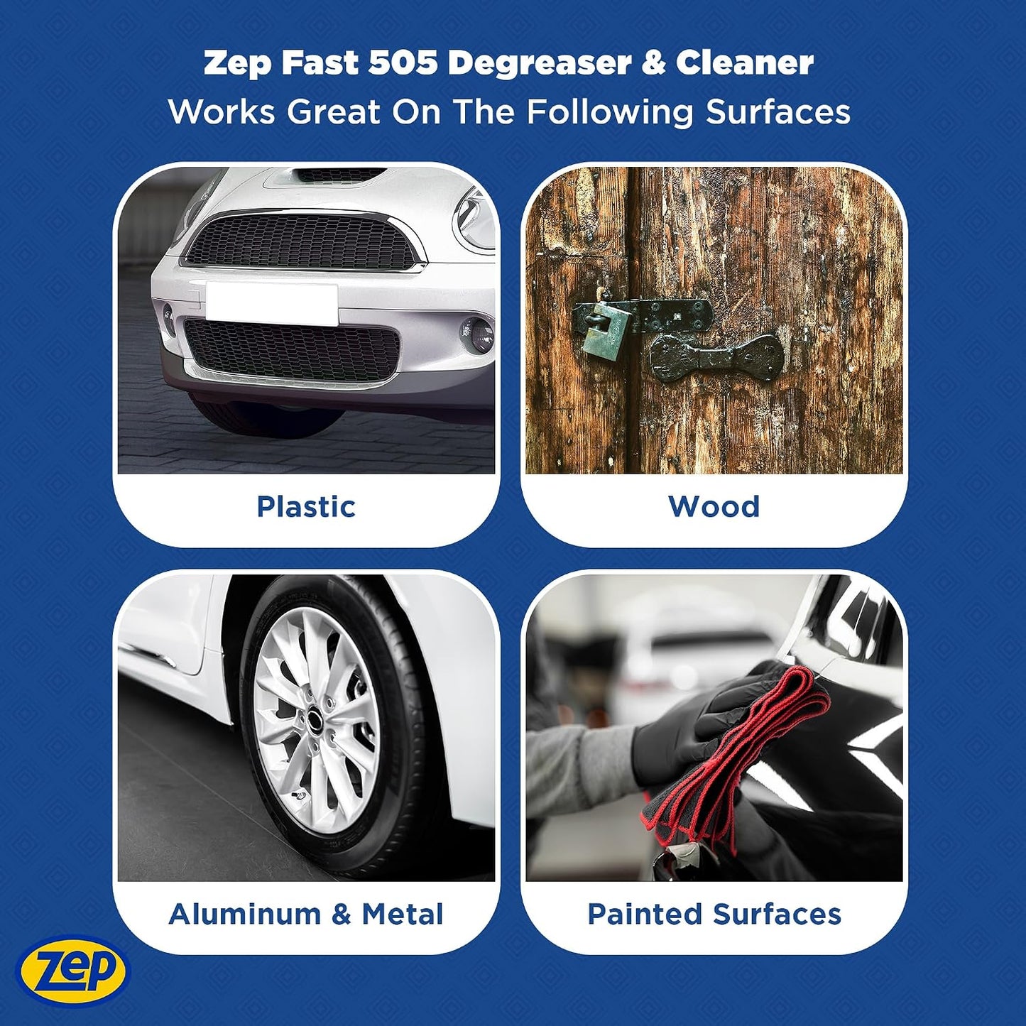 Zep ZU50532 Fast 505 Cleaner and Degreaser 32 Ounces, 32 Fl Oz, clear