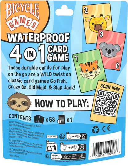 Bicycle Cats in the Corner Card Game for 2-4 Players Ages 6+