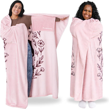 Super Blanky Wearable Blankets for Women & Men, Dorm Room Essentials, Gift for Her, Gifts for Women, Wife Birthday Gift Ideas