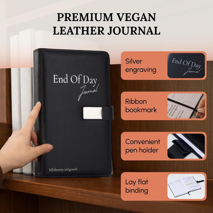 Tayri End of Day Journal – 5 Minute Daily Gratitude & Reflection Notebook