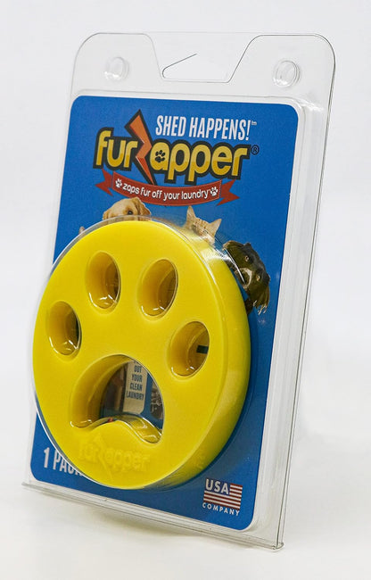 2 Pack FurZapper Pet Hair Remover for Laundry - Reusable Dog & Cat Hair Remover Tool As Seen on Shark Tank - Removes Pet Fur, Hair, Lint, Dander from Clothes & Laundry - One FurZapper Per Pet