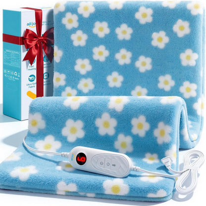 Heating Pad, ALLJOY Cute Heating Pad for Period Cramps & Back Pain, 24"X12"
