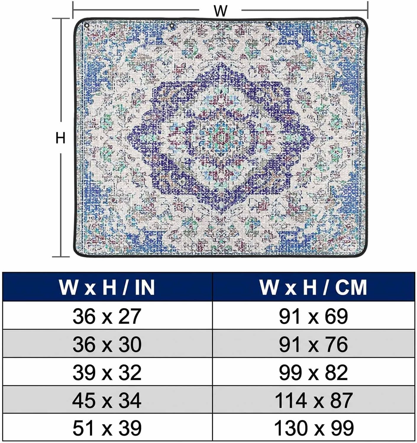 Magnetic Fireplace Cover Grey Medieval Flowers Fireplace Screen Decorative Retro Bohemian Pattern Insulation Fireplace Blocker Save Energy Fireplace Draft Stopper Covers for Living Room 39x32 Inch