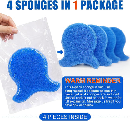 Pet Hair Remover for Laundry-4PCS,Dog Hair Remover for Laundry,Pet Hair Remover Balls for Washing Machine Reusable Hair Catcher for Dogs and Cats