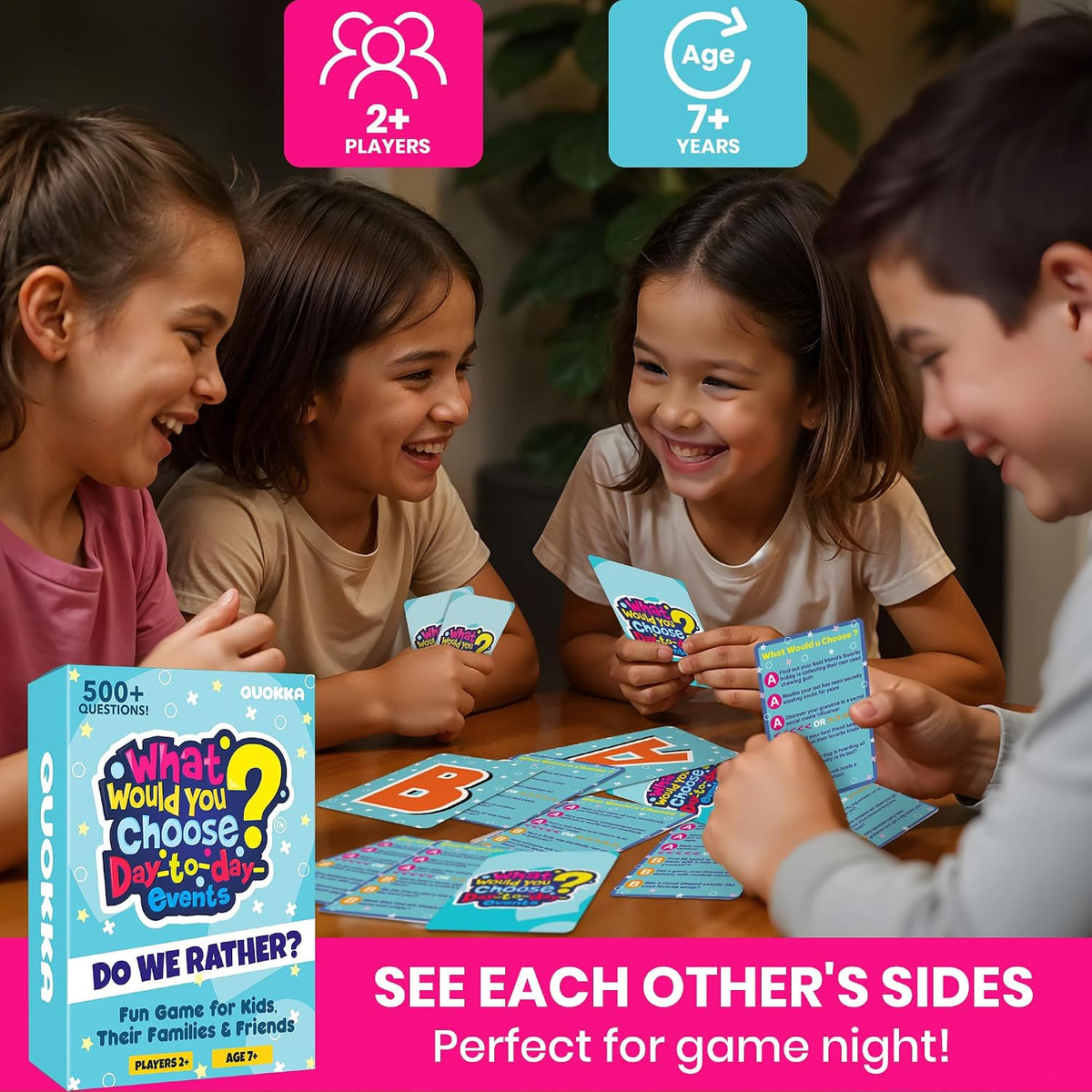 Travel Card Game for Teens, Kids, Adults - Party Games for Family Nights