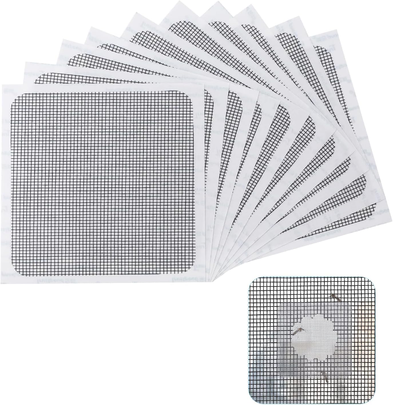 2026 New Strong Adhesive Screen Repair Tape, Screen Repair Kit Window Screen Repair Tape, Fiberglass Screen Tape Mesh Repair Suitable (5cm x 200cm) for mesh Doors and Windows Gray